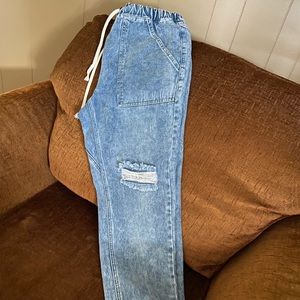 Women’s Drawstring Jeans